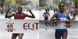 Mkungo, Diriba Win 2017 PRRO Championship presented by EQT Pittsburgh 10 Miler