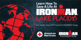 American Red Cross and IRONMAN Foundation to Hold Massive Hands-Only CPR Training in Lake Placid