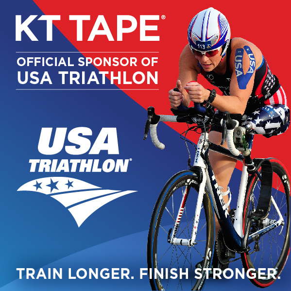 KT Tape Signs on as Exclusive Kinesiology Tape of USA Triathlon Through