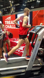 Altra Athlete Jacob Puzey Sets New World Record for Fastest 50-Miler on a Treadmill at The Running Event Trade Show