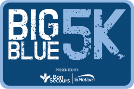 J&A Racing Hosted 2000 Runners At Old Dominion University For The Big Blue 5K presented by Bon Secours In Motion in Conjunction with ODU Spring Football Game