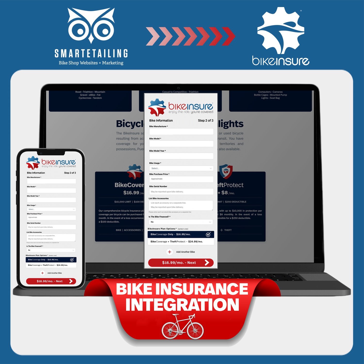 BikeInsure Announces Integration