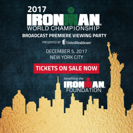 An Evening of Champions and Inspiration: Annual IRONMAN World Championship Broadcast Premiere Presented by UnitedHealthCare Set for December 5 in New York City
