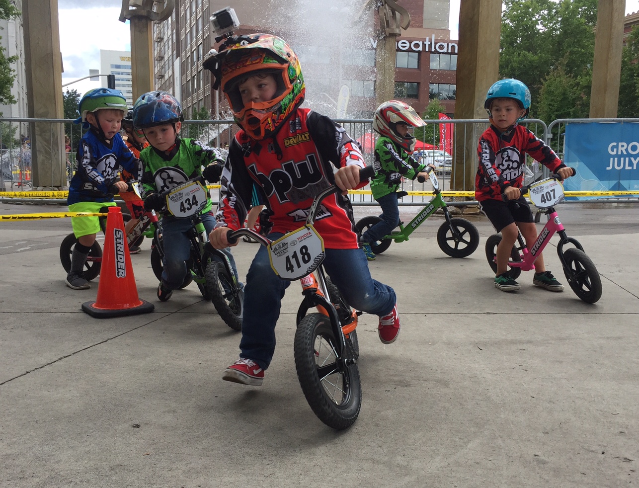 More than 180 Race in Spokane’s Inaugural Strider® Balance Bike Event