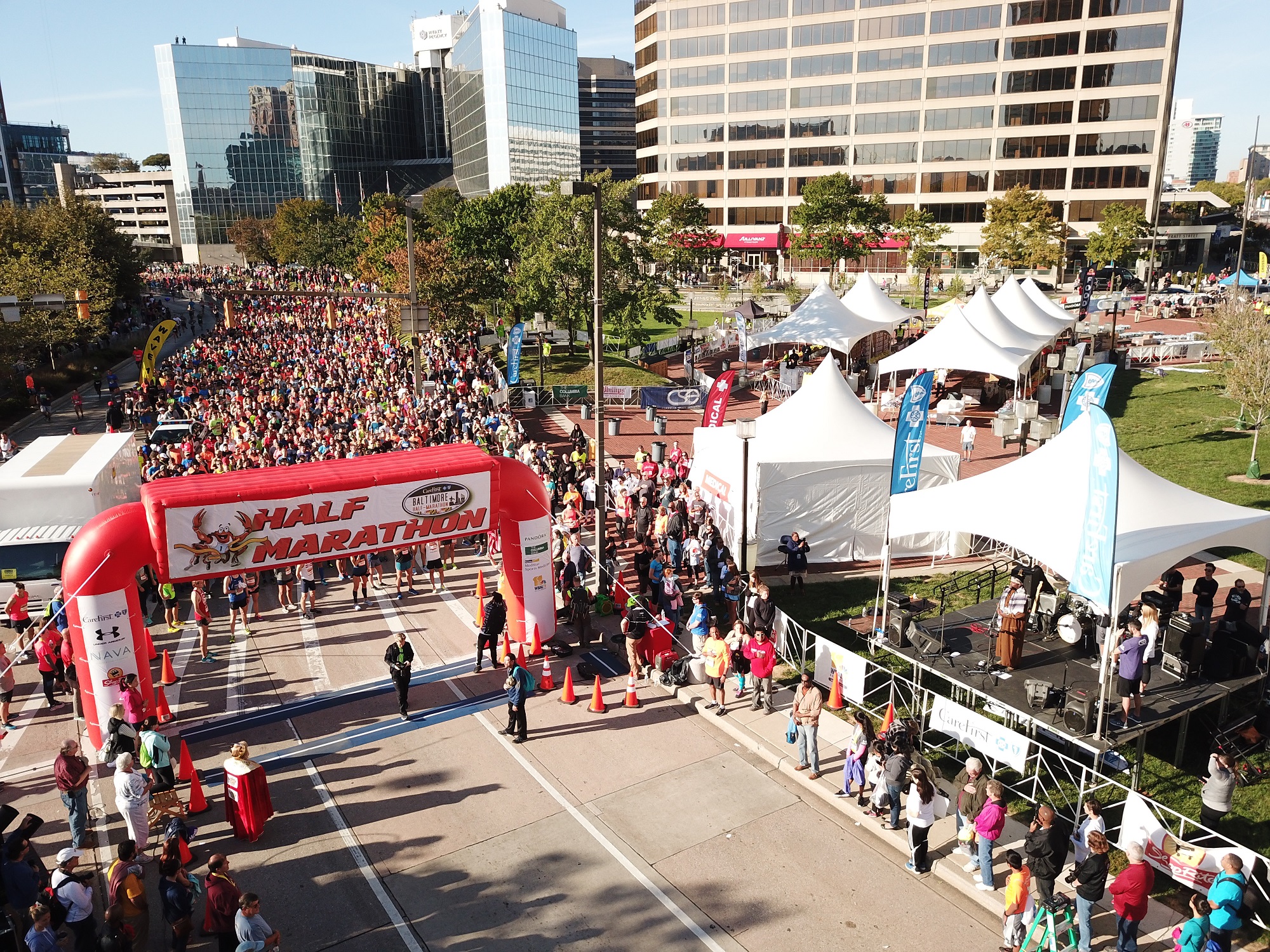 Saturday's Baltimore Running Festival