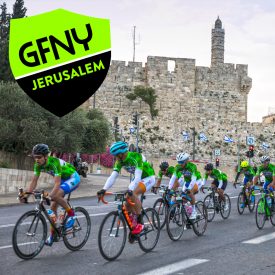 1500 GFNY Riders from 30 Countries Took on the Streets of Jerusalem