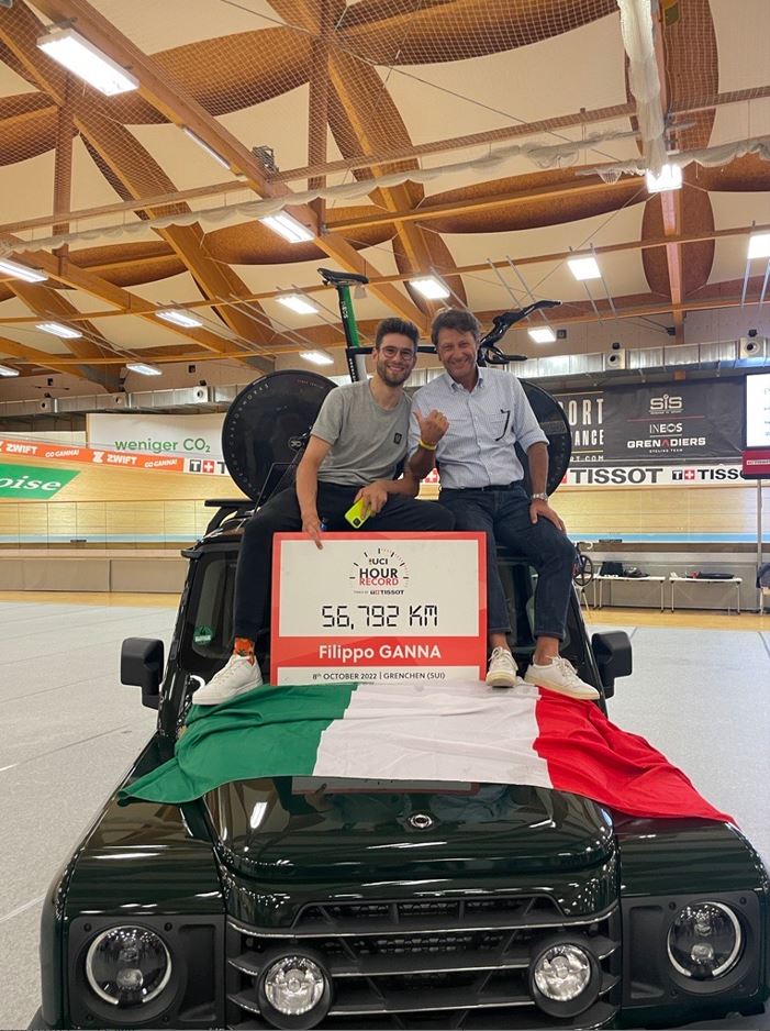 Filippo Ganna Smashes Cycling's Famed Hour Record