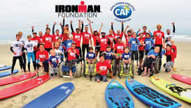 IRONMAN Foundation and Challenged Athletes Foundation Team Up for Junior Seau Adaptive Surf Clinic in Oceanside