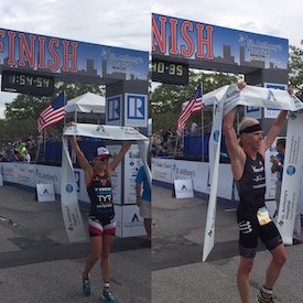 Cameron Dye & Lauren Goss Win St. Anthony’s Triathlon