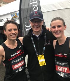 Katy and Tyler Jermann sign agency contracts with Elite Runner Management