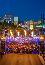 Rock ‘n’ Roll Las Vegas Marathon Invites Runners to Take Over the Strip at Night