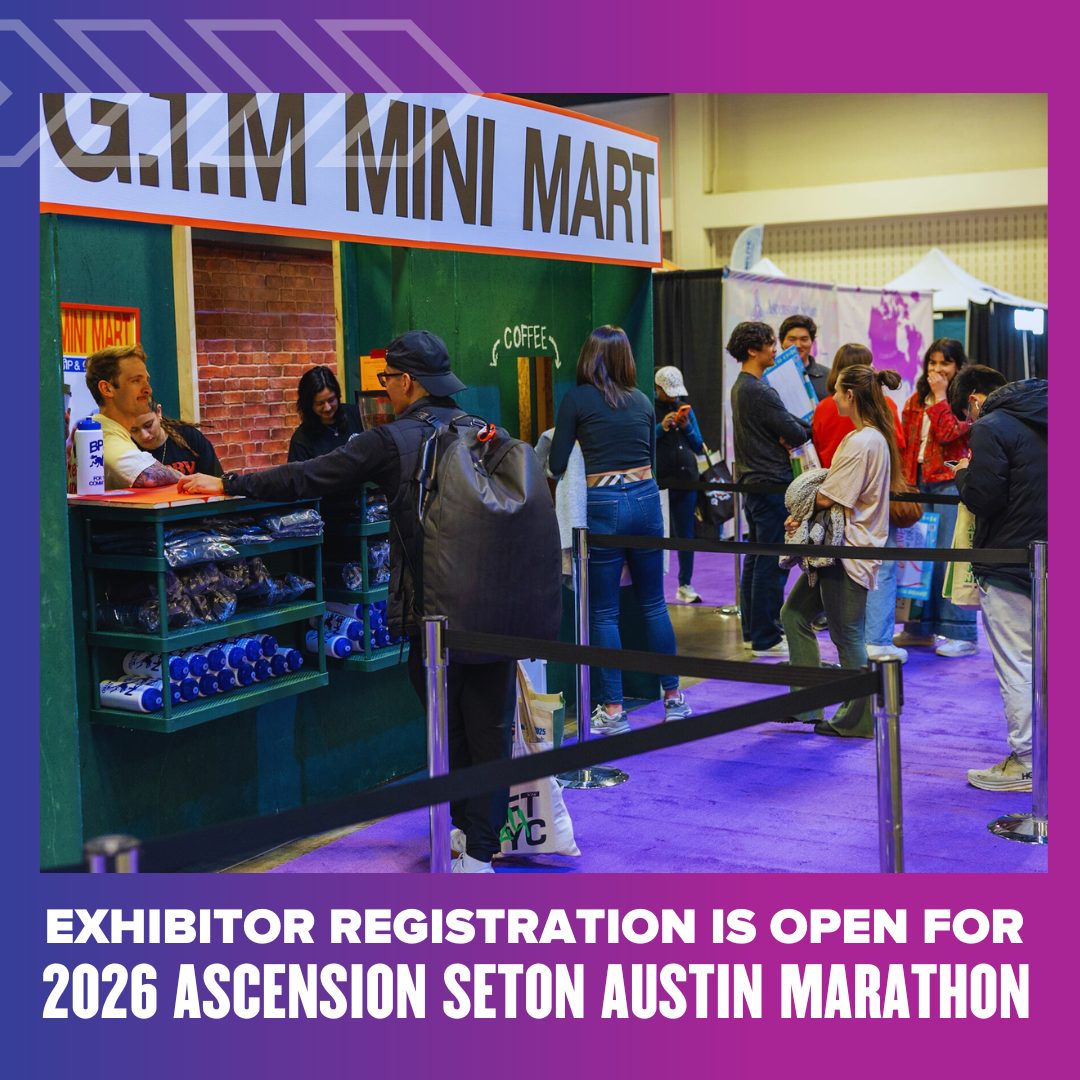 Reserve Your Spot at the 2026 Ascension Seton Austin Marathon Health & Fitness Expo Reserve Your Spot at the 2026 Ascension Seton Austin Marathon Health & Fitness Expo