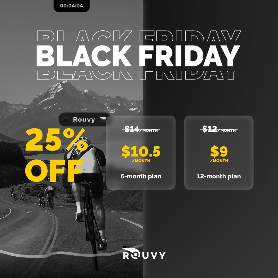 ROUVY drops the best deal of the year on a Black Friday Week