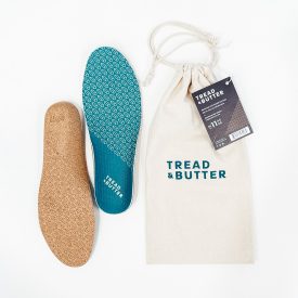 Tread and Butter cork insoles break step with industry convention