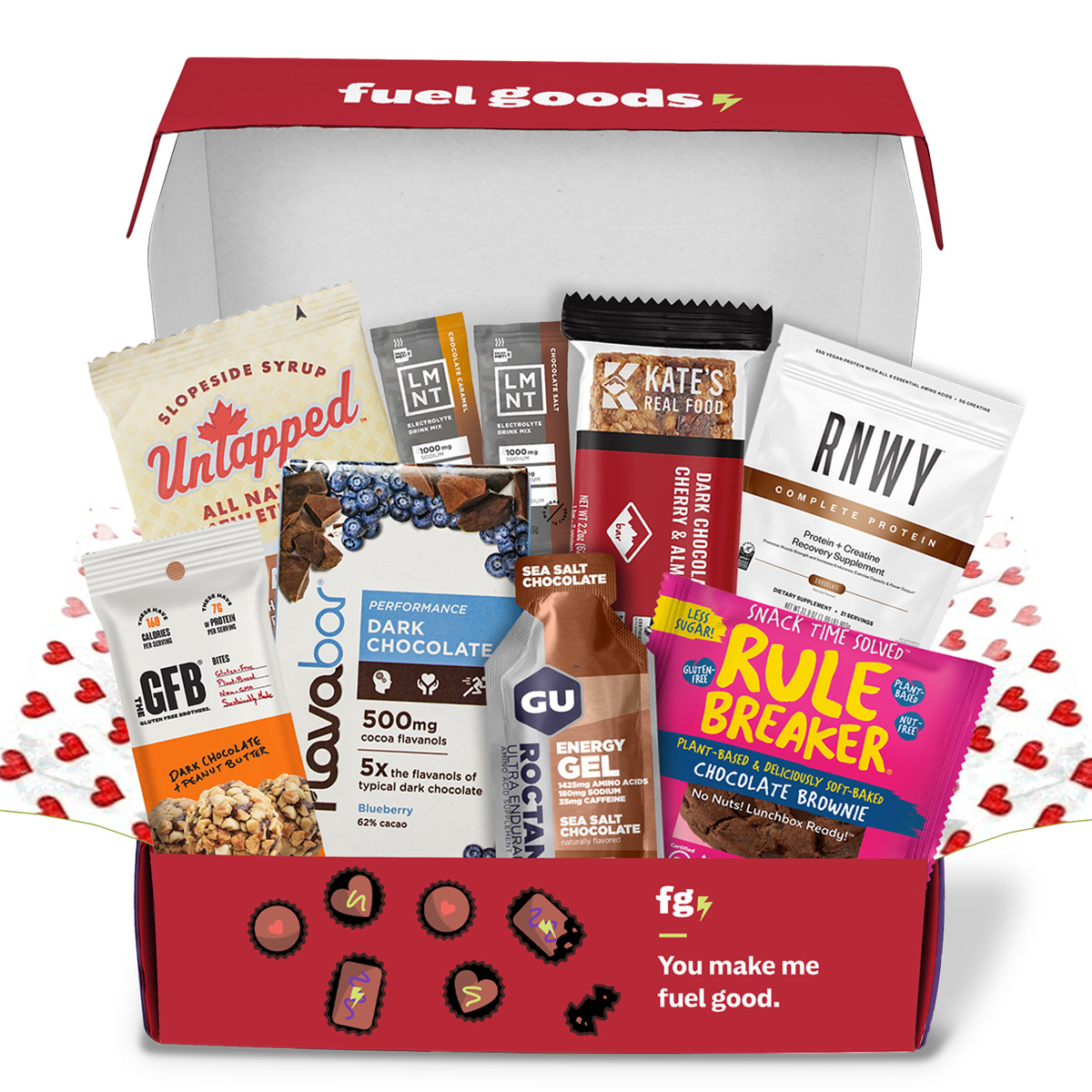 Fuel Goods Launches Valentine’s Day Box of Fitness Chocolates and Chocolate Shop for Athletes Who Take Their Chocolate Seriously