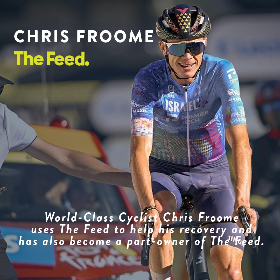 Chris Froome uses The Feed help his recovery and comeback year's de France.