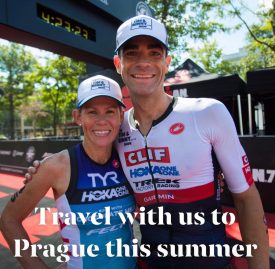Travel to Prague with World Champion Triathletes Mirinda Carfrae and Timothy O’Donnell
