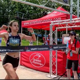 Berube and Lewis Victorious at USATF Half Marathon Trail Championships