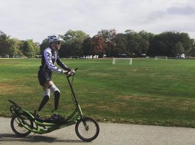 Brian Reynolds Breaks Double Below-the-Knee Amputee Marathon World Record with Help From ElliptiGO