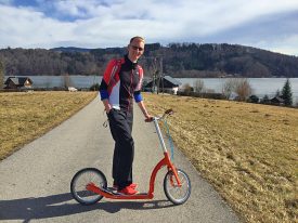 Freewheel Holidays, Leader in Self-Guided Cycling Vacations in Europe, Pioneers Kick Scooter Adventures