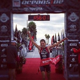 Joe Malloy and Alicia Kaye Are Top Finishers At Life Time Tri Oceanside Oct. 26