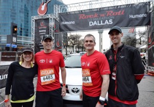 Toyota Hits Its Stride Becoming the Official Vehicle Sponsor of Rock ‘n’ Roll Marathon and Concert Series