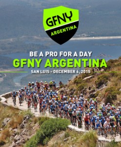 Gran Fondo New York Inc. announces inaugural GFNY Argentina to be held on December 6, 2015